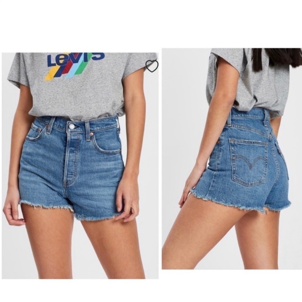 Levi’s Premium Ribcage Shorts